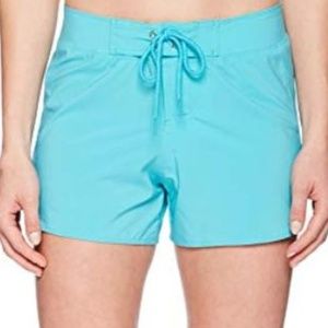 Swimwear Drawstring Boardshort with Side Insets